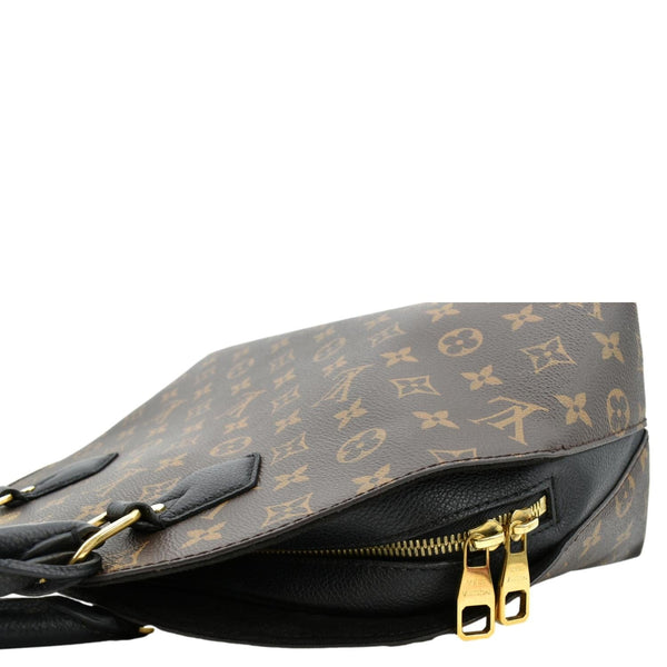 Louis Vuitton Alma B'N'B Monogram Canvas Shoulder Bag - Left Side