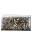 Yves Saint Laurent Belle de Jour Leather Clutch Bag - Front