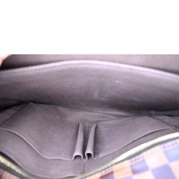 Louis Vuitton Shelton MM Damier Canvas Messenger Bag - Inside