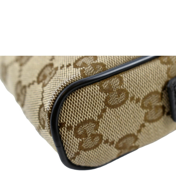 GUCCI GG Monogram Canvas Belt Bag Beige 449174