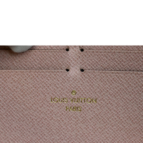 Louis Vuitton Clemence Damier Azur Wallet in White - Stamp