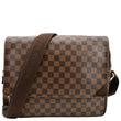 Louis Vuitton Shelton MM Damier Canvas Messenger Bag - Front
