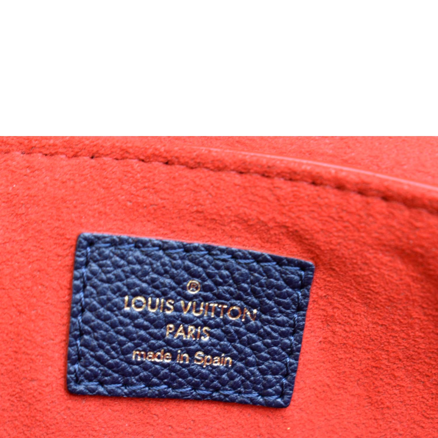 Georges Handbag Monogram Empreinte Leather MM