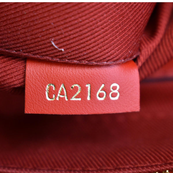 Louis Vuitton Saintonge Monogram Canvas Crossbody Bag - Serial Number