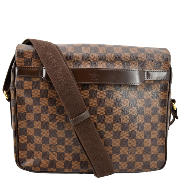 Louis Vuitton Shelton MM Damier Canvas Messenger Bag - Back