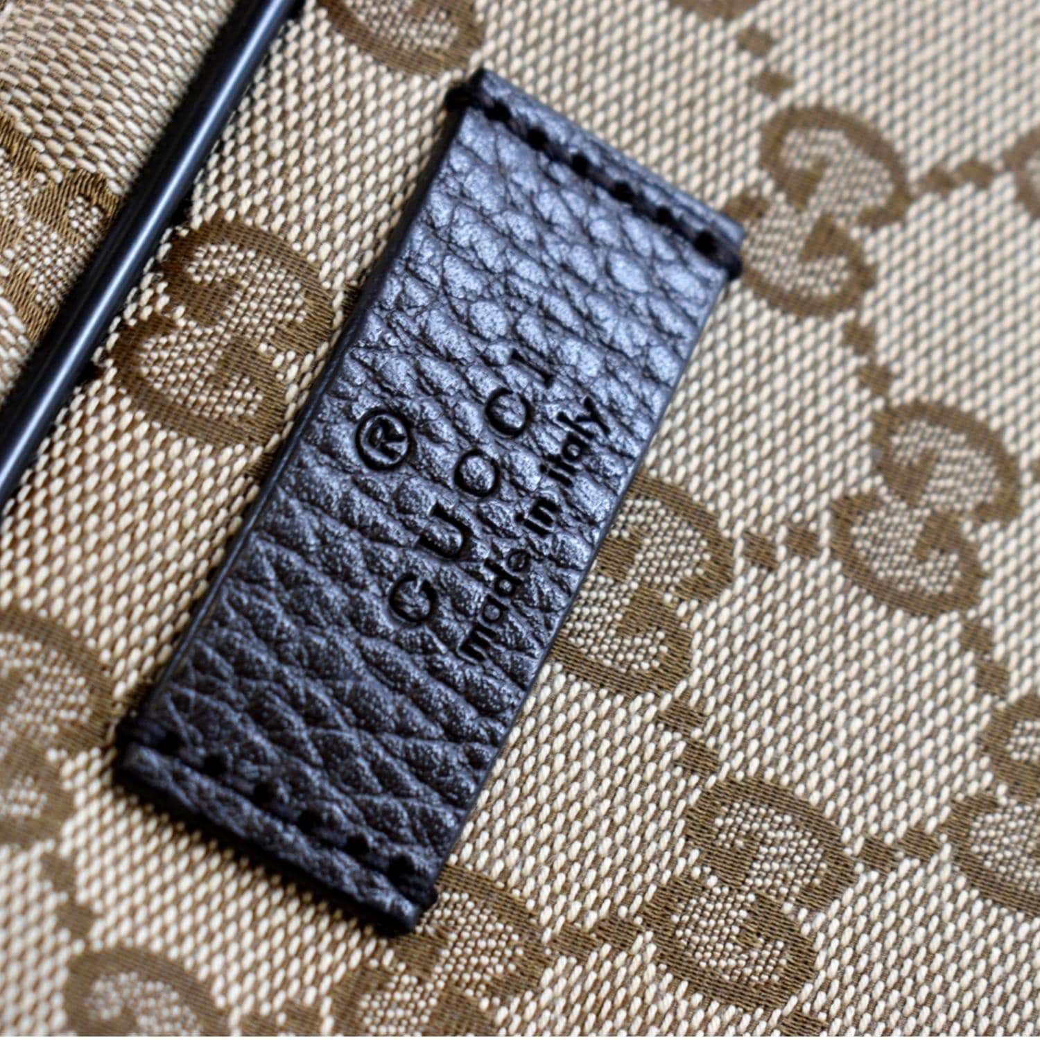 GUCCI GG Monogram Canvas Belt Bag Beige 449174