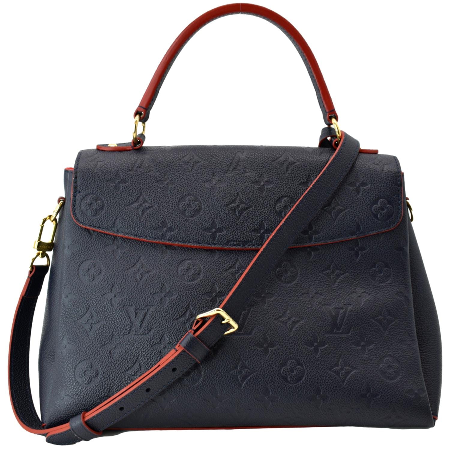 Louis Vuitton Georges Leather Handbag