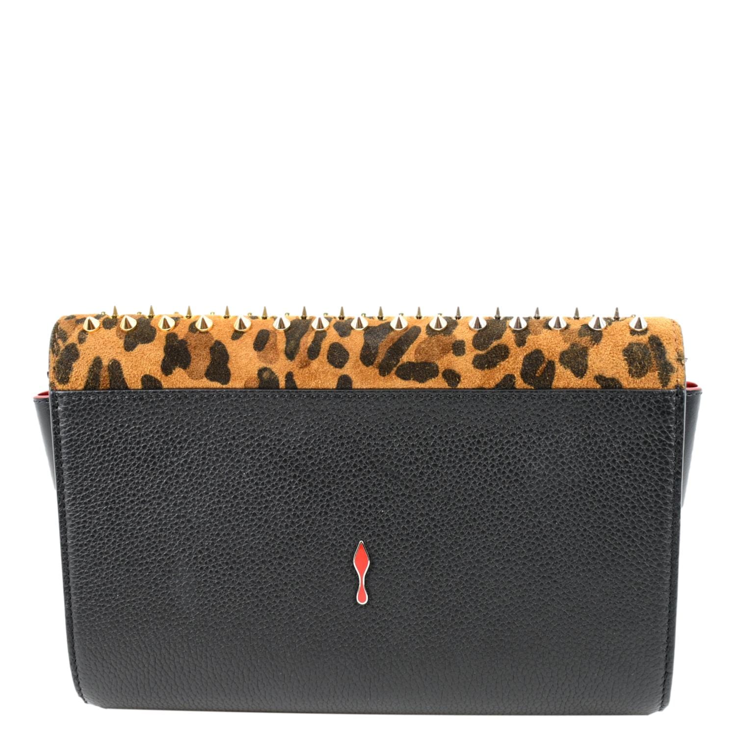 Christian Louboutin Paloma Leopard Print Crossbody Bag