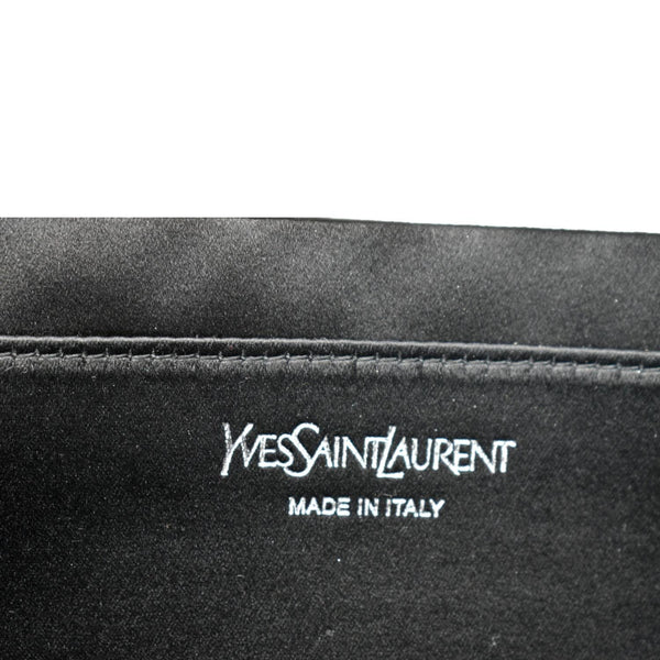 Yves Saint Laurent Belle de Jour Leather Clutch Bag - Made In Italy