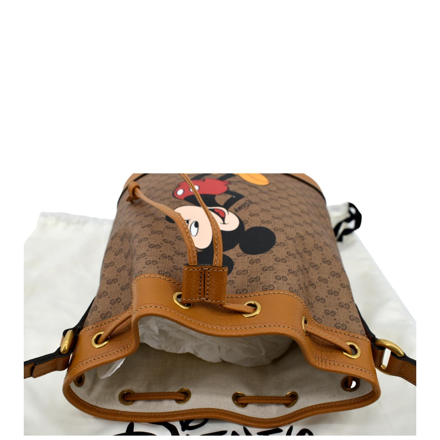 Disney Mini Vintage Gucci Supreme Monogram Mickey Mouse Shoulder