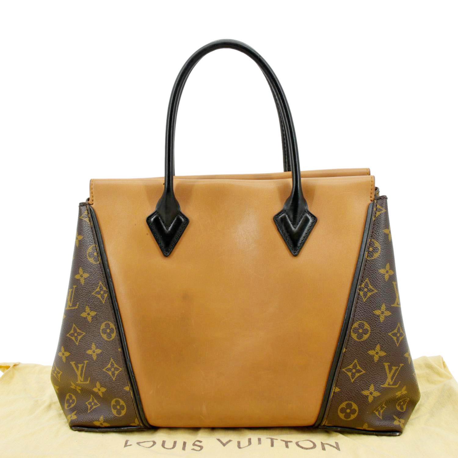 Louis Vuitton Brown/Tan Monogrammed Designer W/ DUST BAG Purse