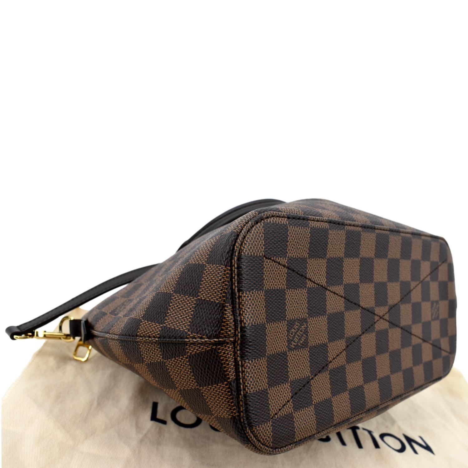 Siena leather handbag Louis Vuitton Brown in Leather - 29212158