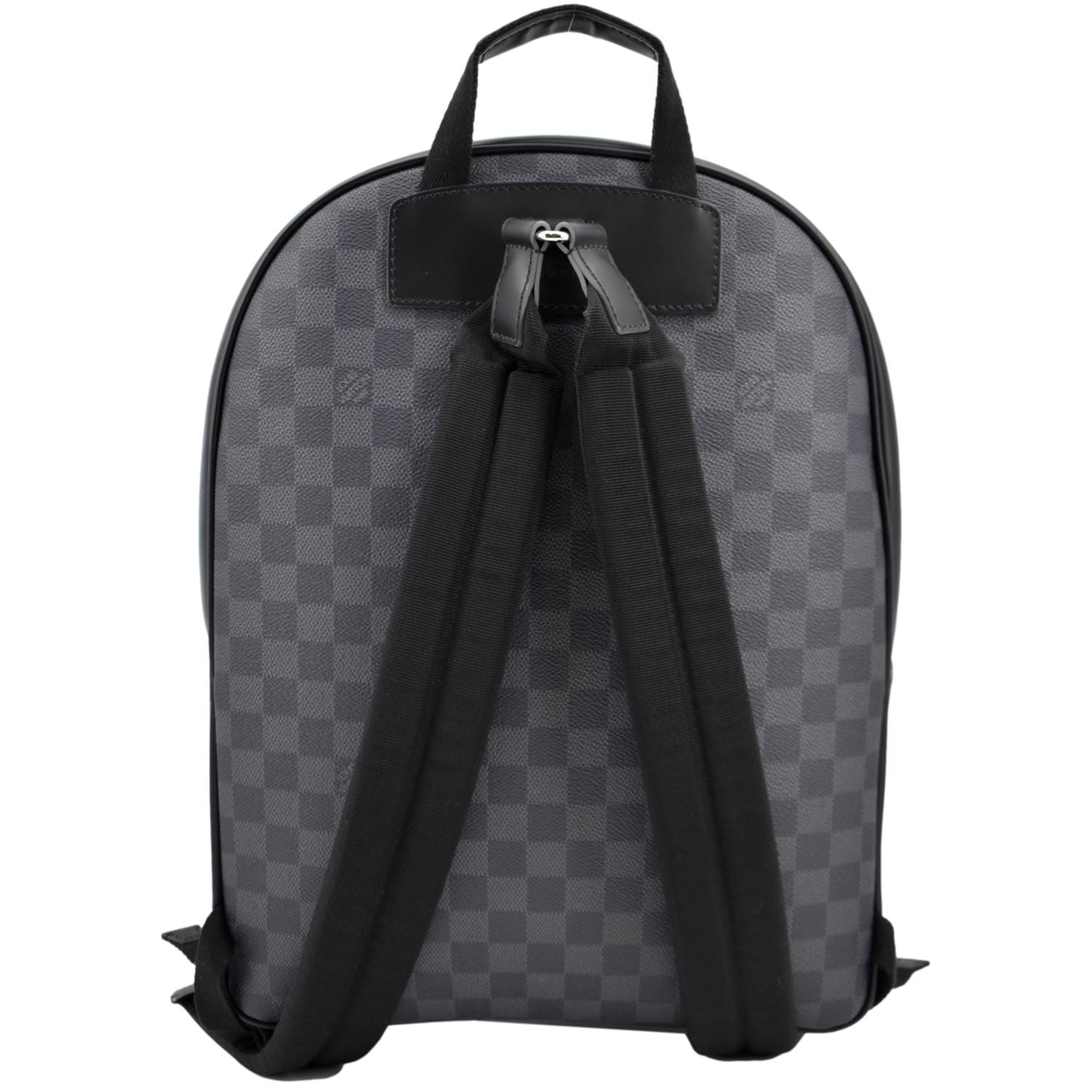 black and red lv backpack