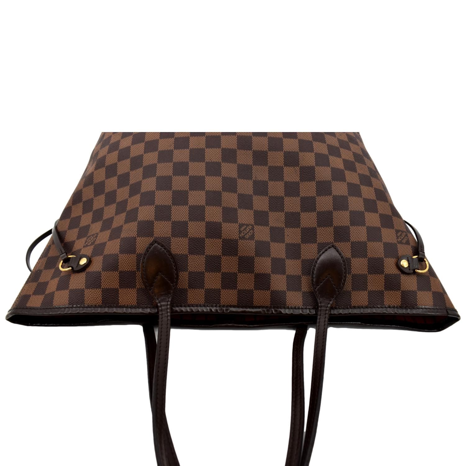 Louis Vuitton Neverfull Mm Brown Damier Ebene Canvas Tote - MyDesignerly
