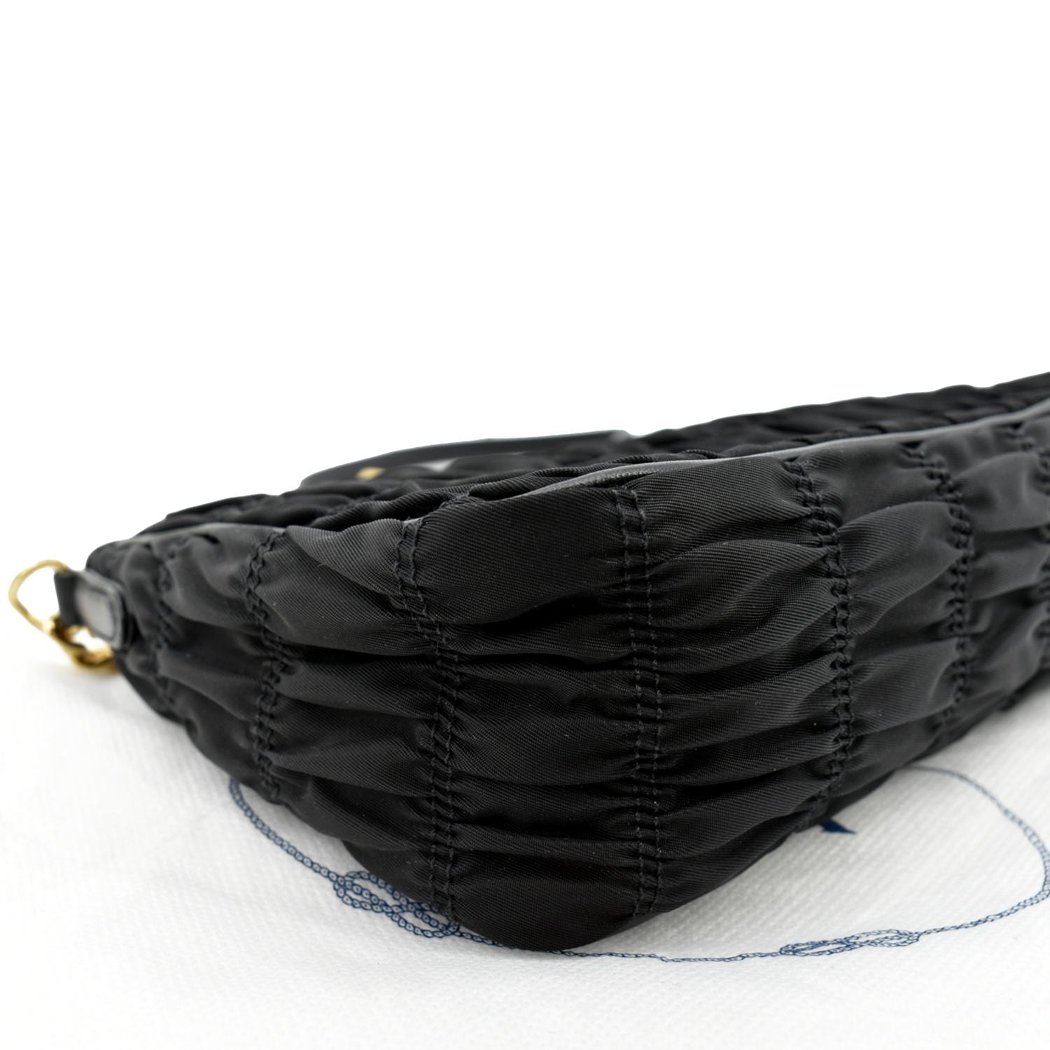 Prada Tessuto Nylon Gaufre Shoulder Bag