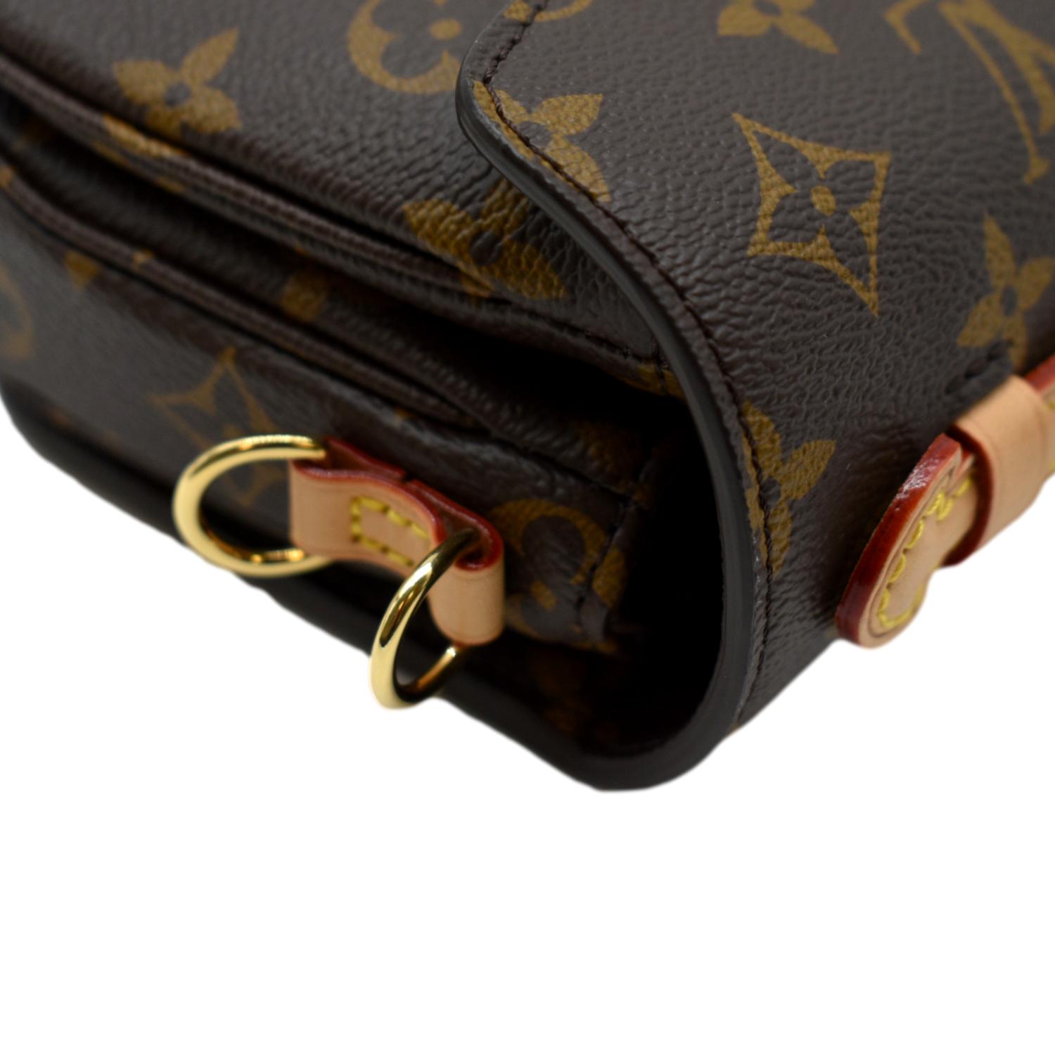 Louis Vuitton Pochette Metis East West Monogram Canvas Bag