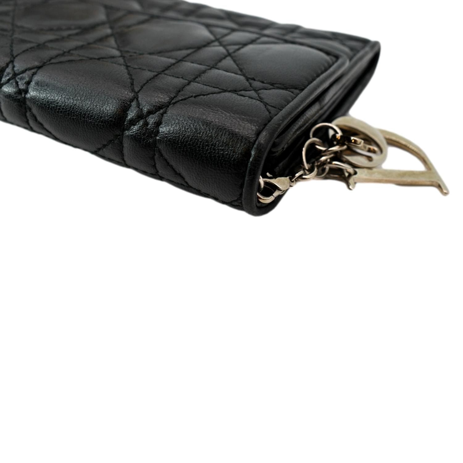 Dior Lady Dior Lambskin Wallet