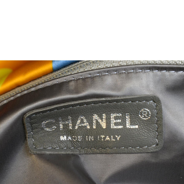 Chanel Printed Coco Color Flap Small Nylon Shoulder Bag - Stamp