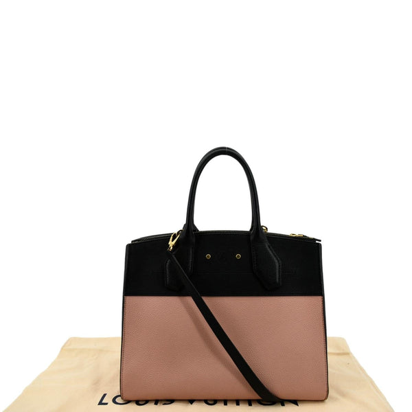 Louis Vuitton City Steamer Leather Shoulder Bag - Back
