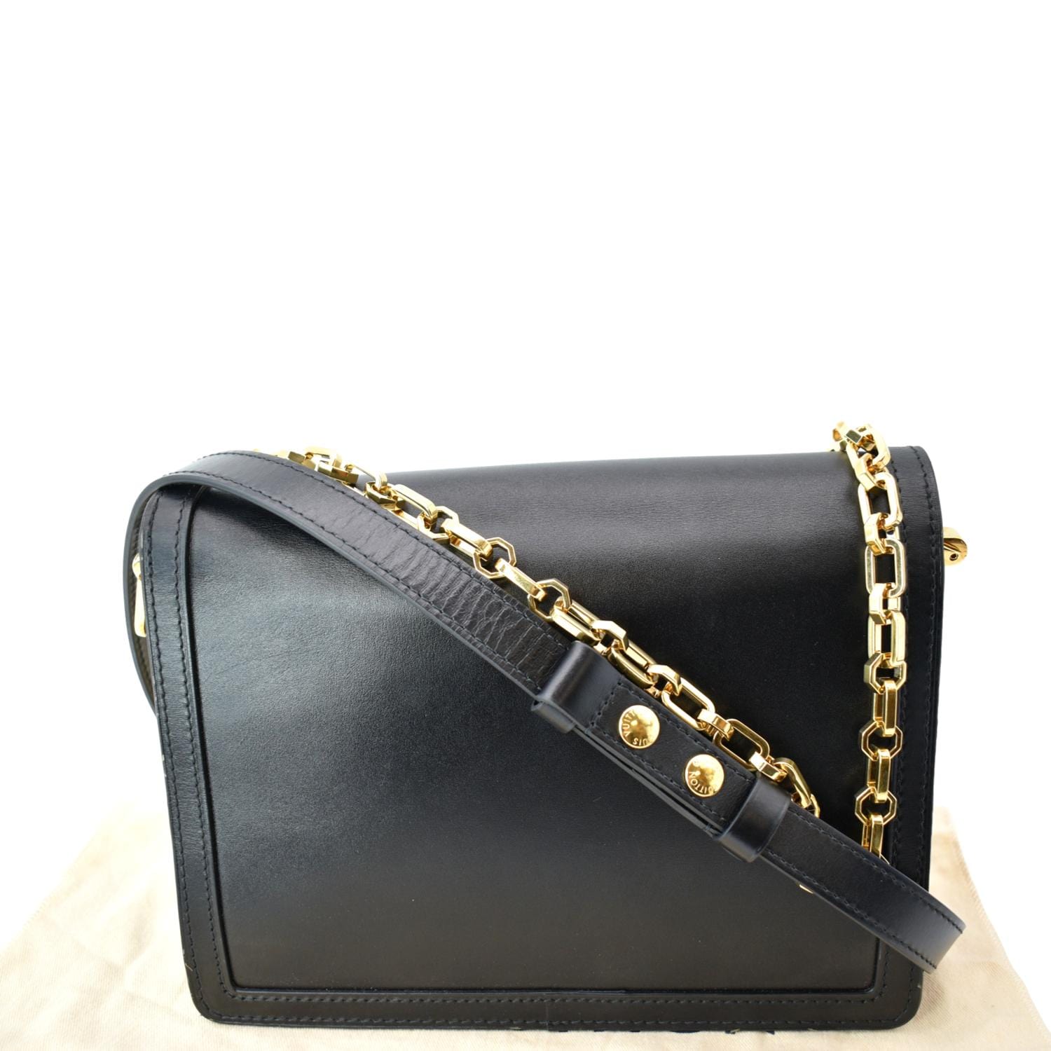 Dauphine MM leather handbag