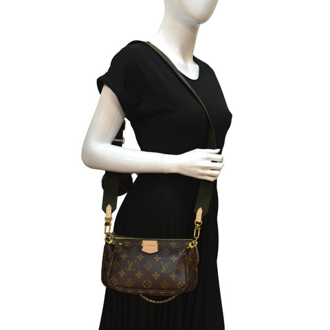 Louis Vuitton Multi Pochette Accessoires Monogram Bag - Full View