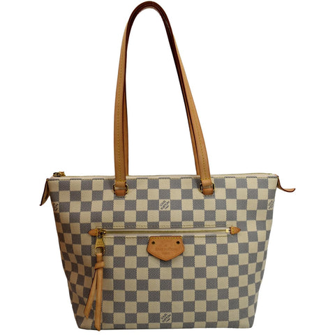 LOUIS VUITTON Iena PM Damier Azur Shoulder Bag White