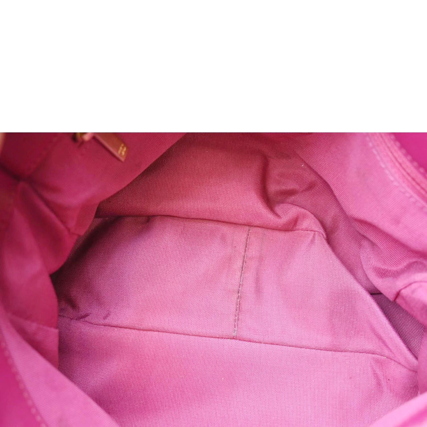 neon pink chanel 19 bag