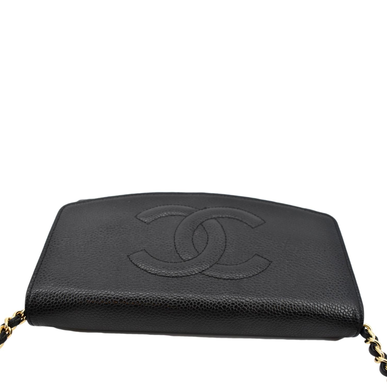 CHANEL Timeless CC WOC Caviar Leather Crossbody Bag Black