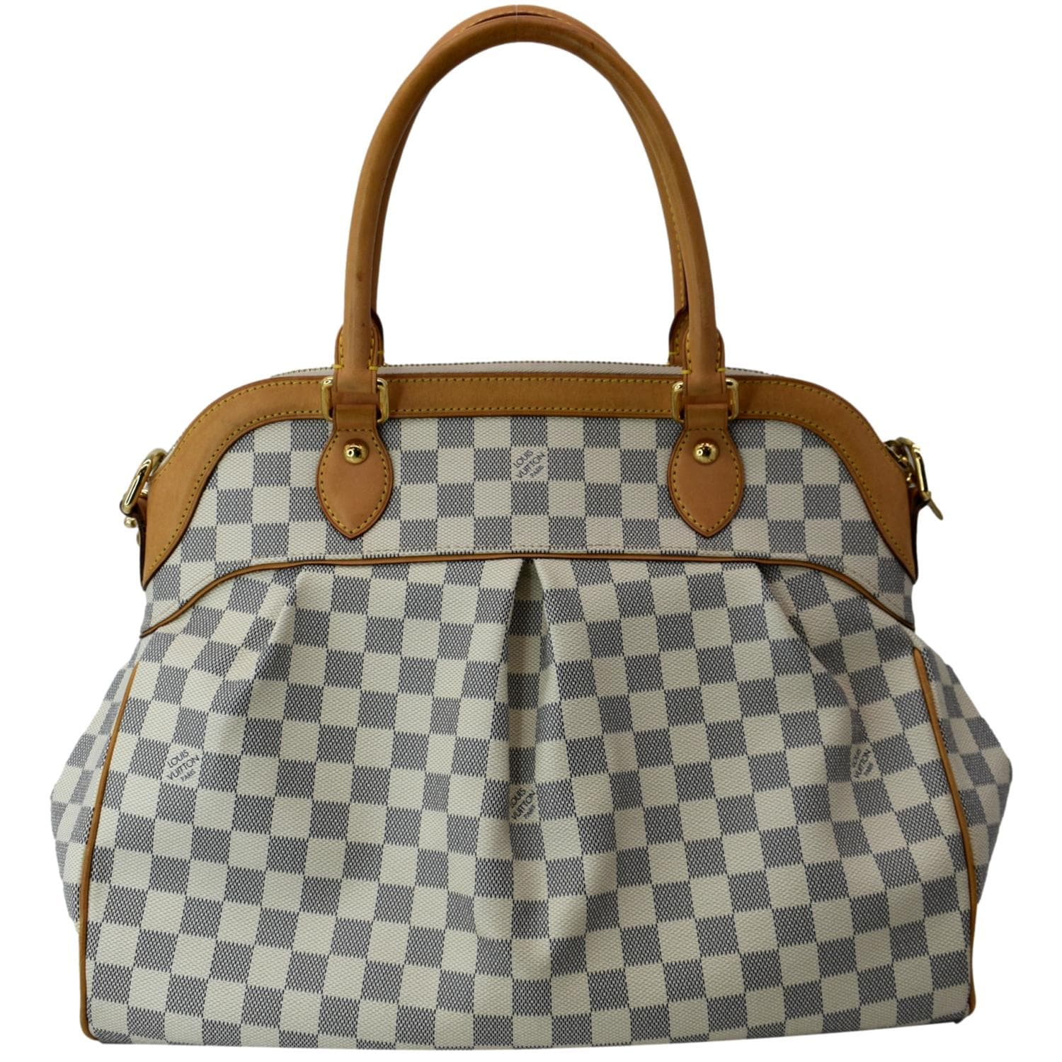 Louis Vuitton Damier Azur Trevi GM - White Satchels, Handbags - LOU86973