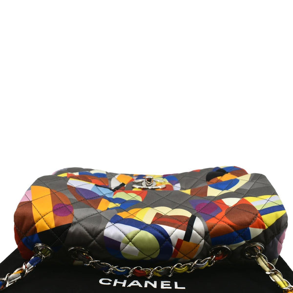 Chanel Printed Coco Color Flap Small Nylon Shoulder Bag - Top
