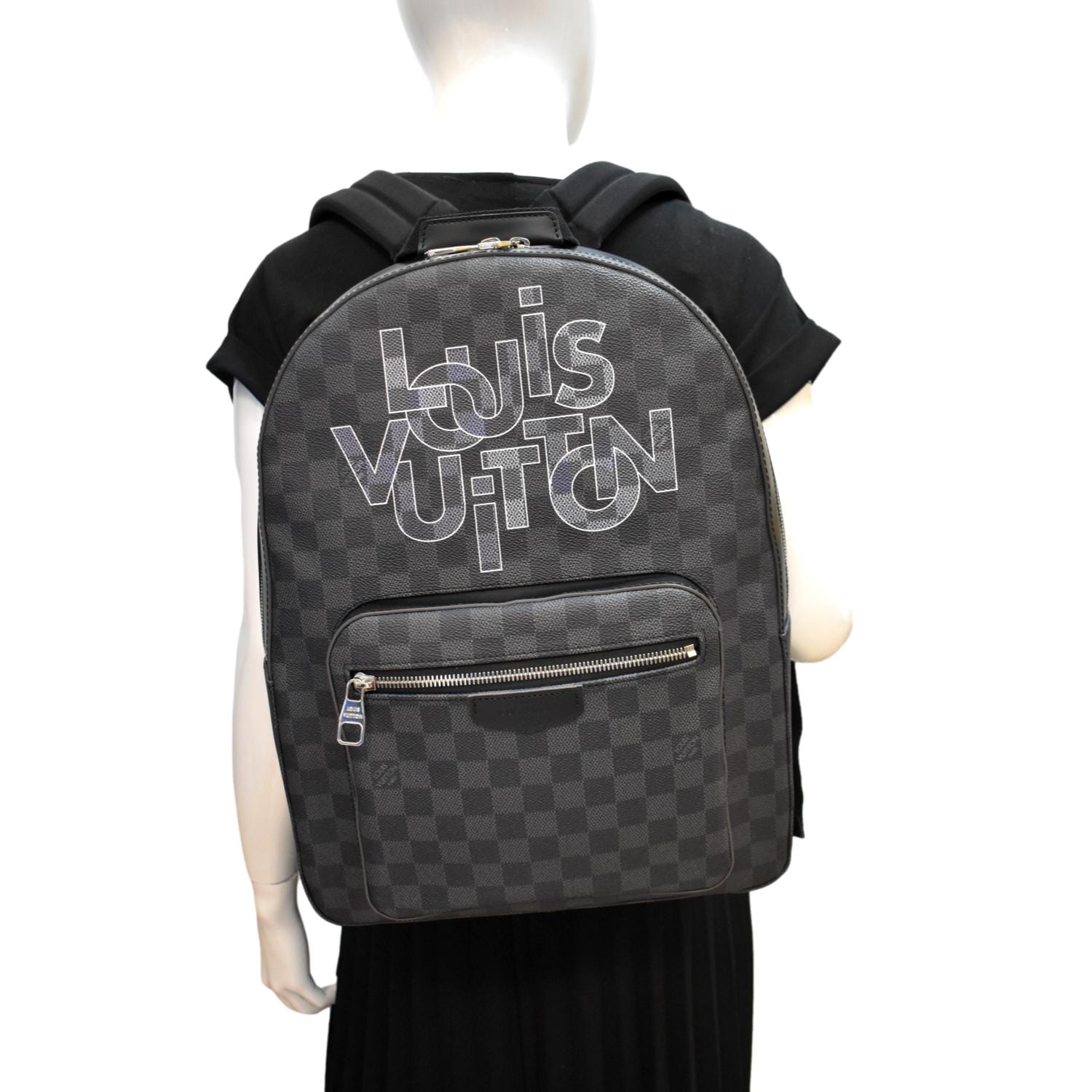 Louis Vuitton Josh Damier Graphite Canvas Backpack