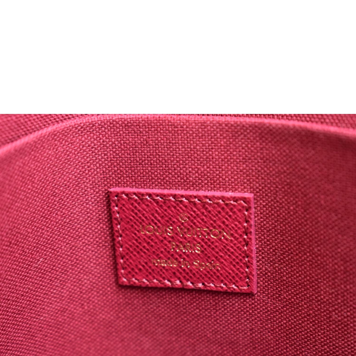 Louis Vuitton Felicie Zip Pouch Insert Monogram Canvas Brown 811291