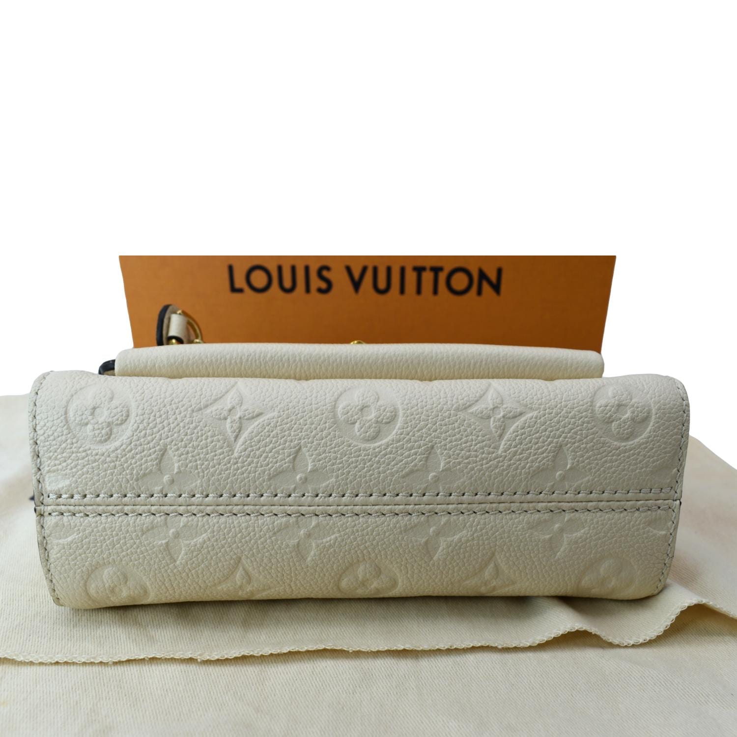 Louis Vuitton Cream Monogram Empreinte Vavin Bag ○ Labellov ○ Buy and Sell  Authentic Luxury