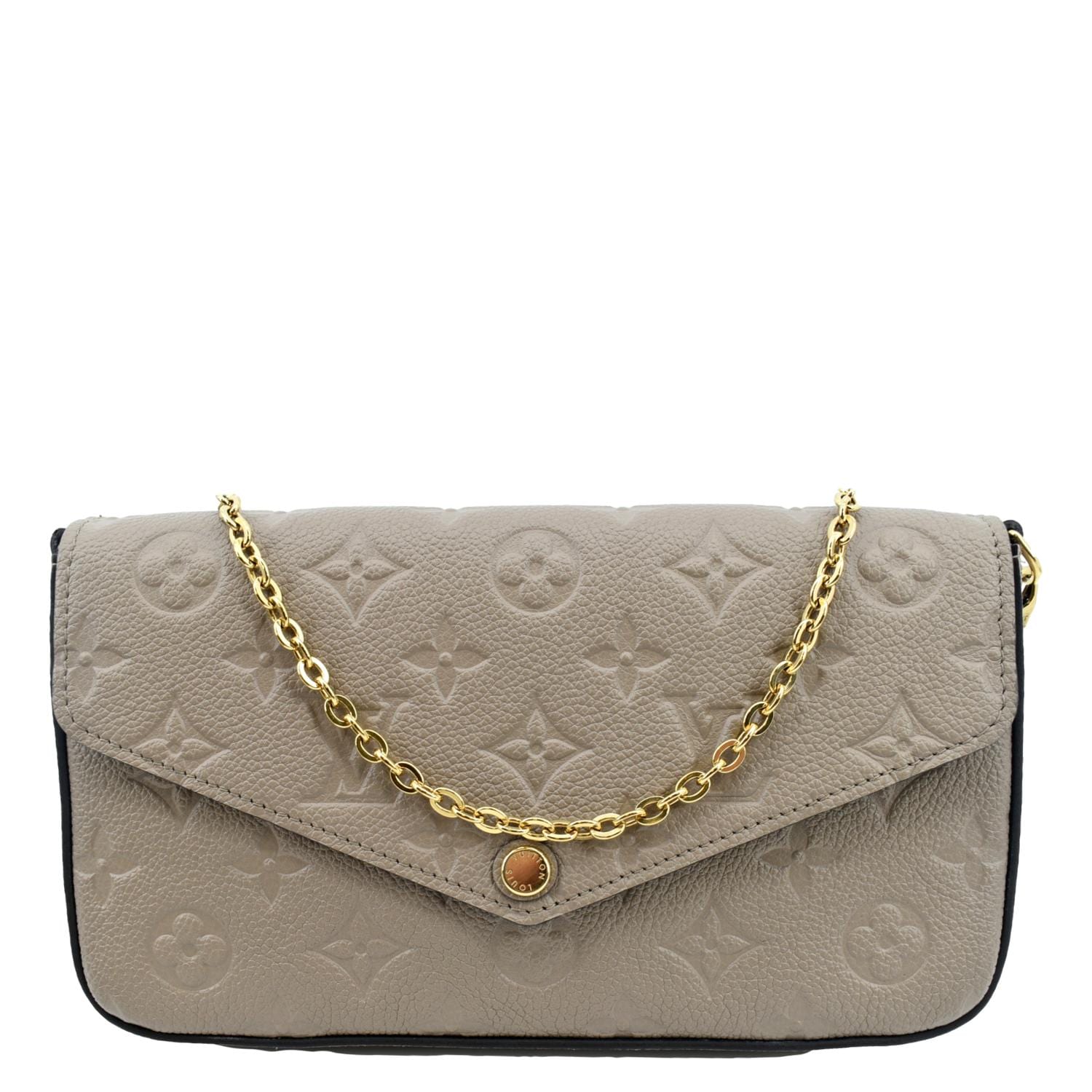 Louis Vuitton Pochette Felicie Monogram Leather Wallet  - Front