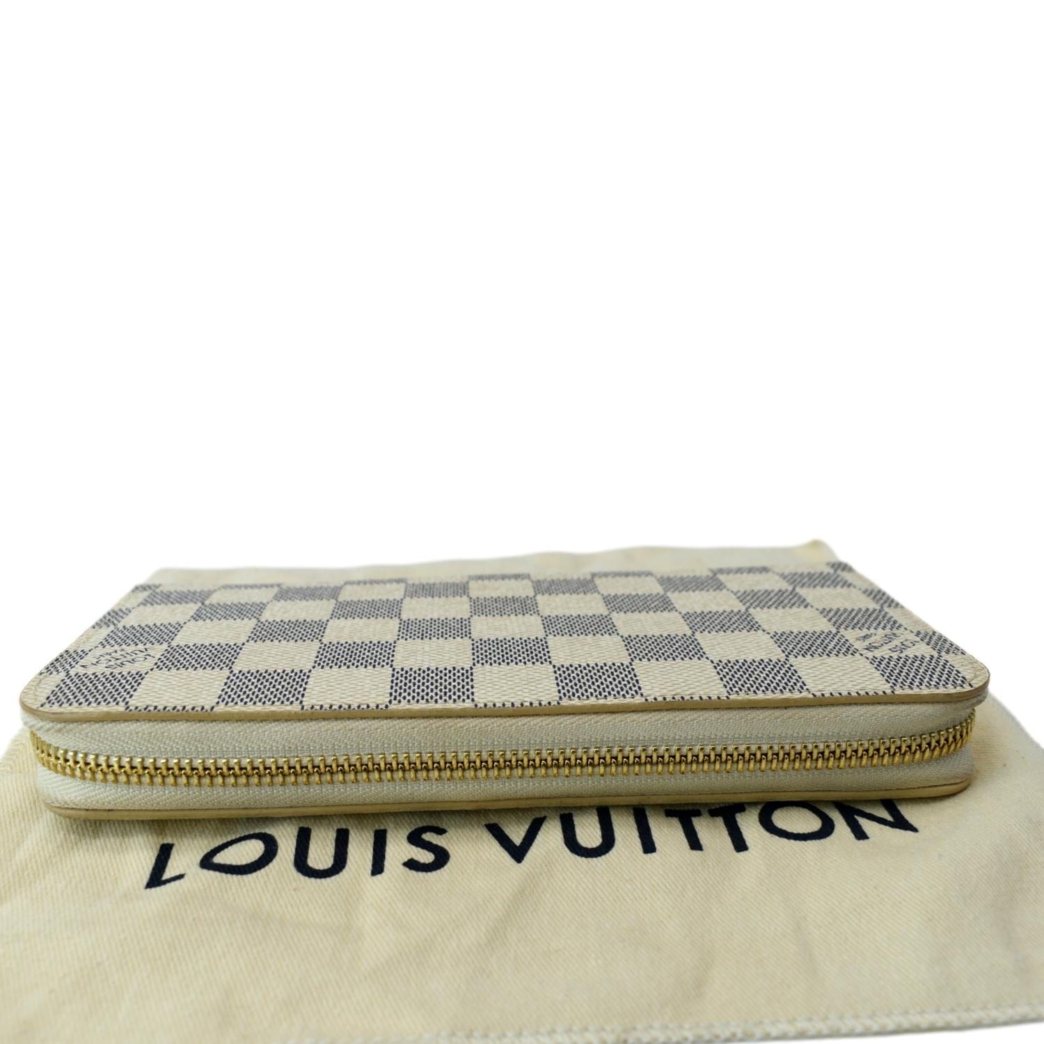 Louis Vuitton Damier Ebène Zip Around Wallet