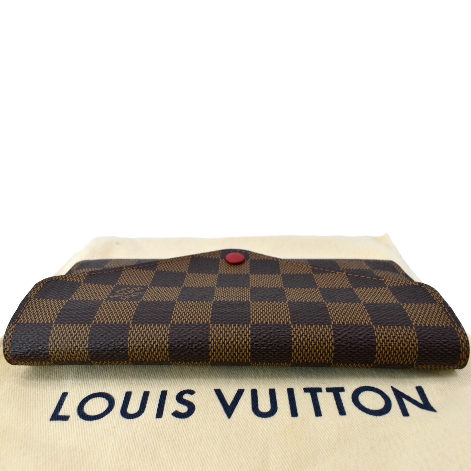 Louis Vuitton Josephine Monogram Canvas Wallet Brown