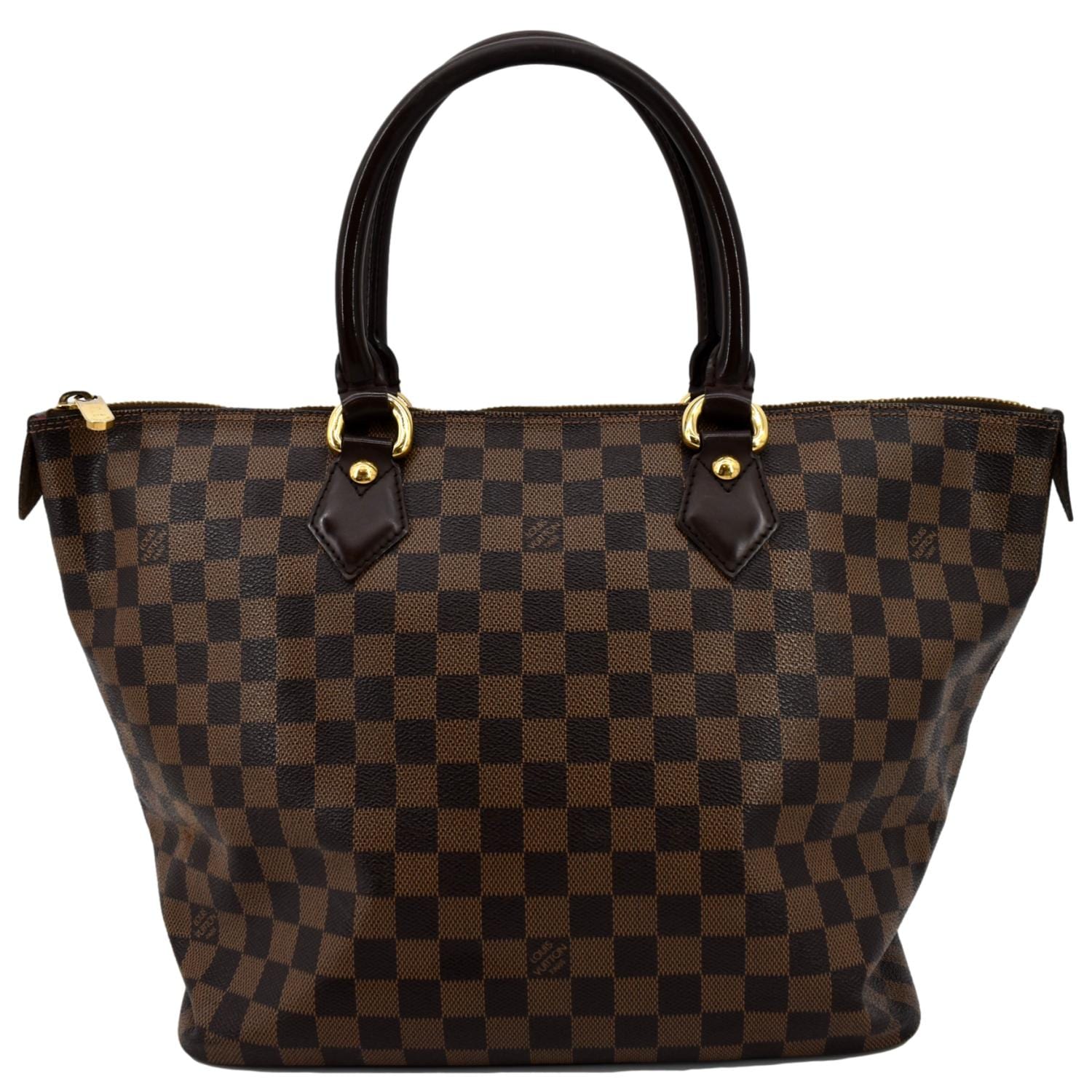 Shopbop Archive Louis Vuitton Saleya Mm Damier Ebene Bag In Brown