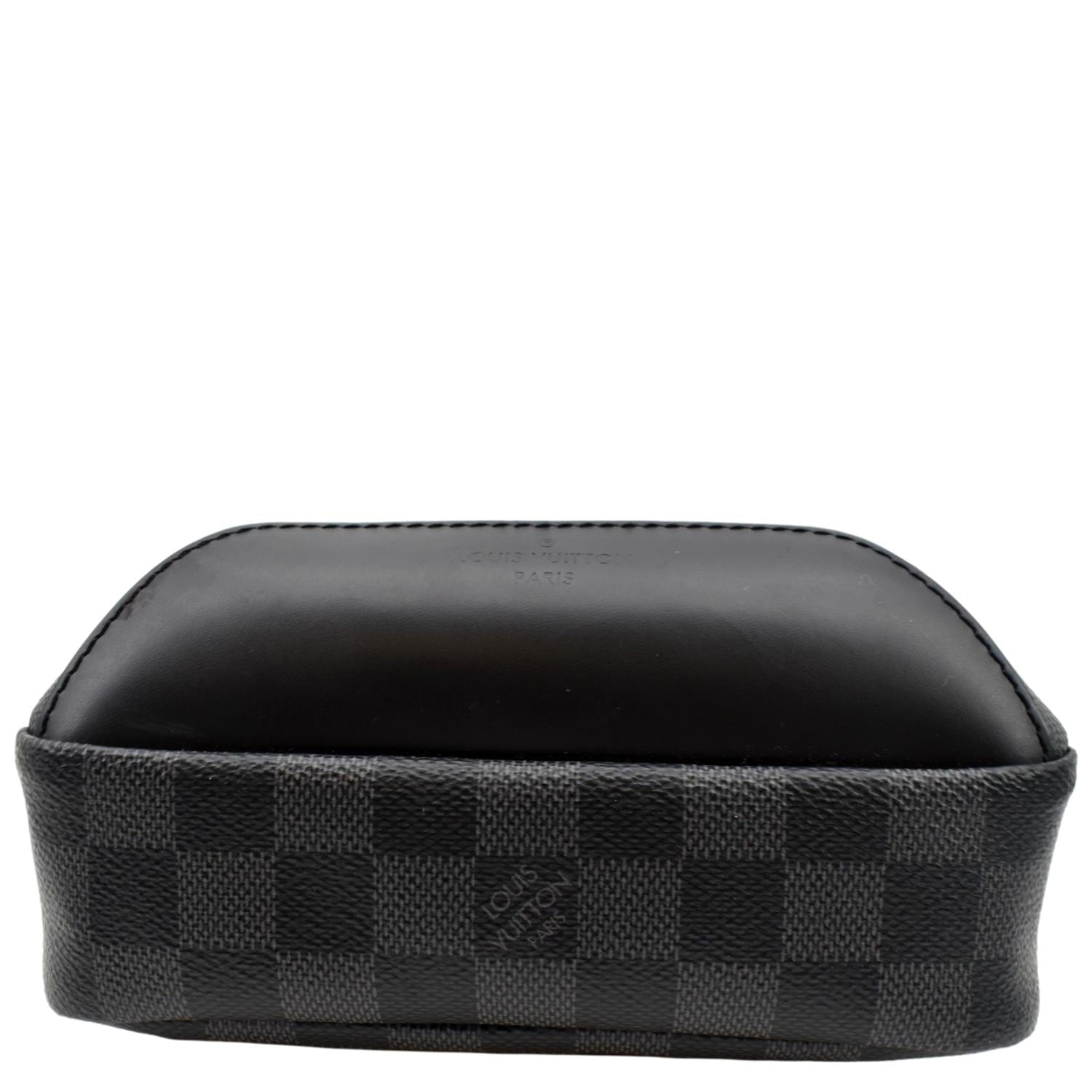 Louis Vuitton Damier Graphite Logo Avenue Sling Bag - Black Backpacks, Bags  - LOU771155