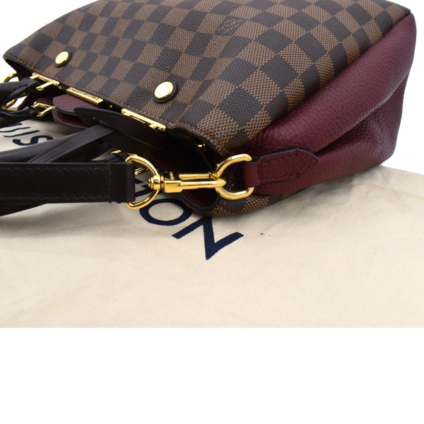 LOUIS VUITTON Brittany Damier Ebene Shoulder Bag Brown