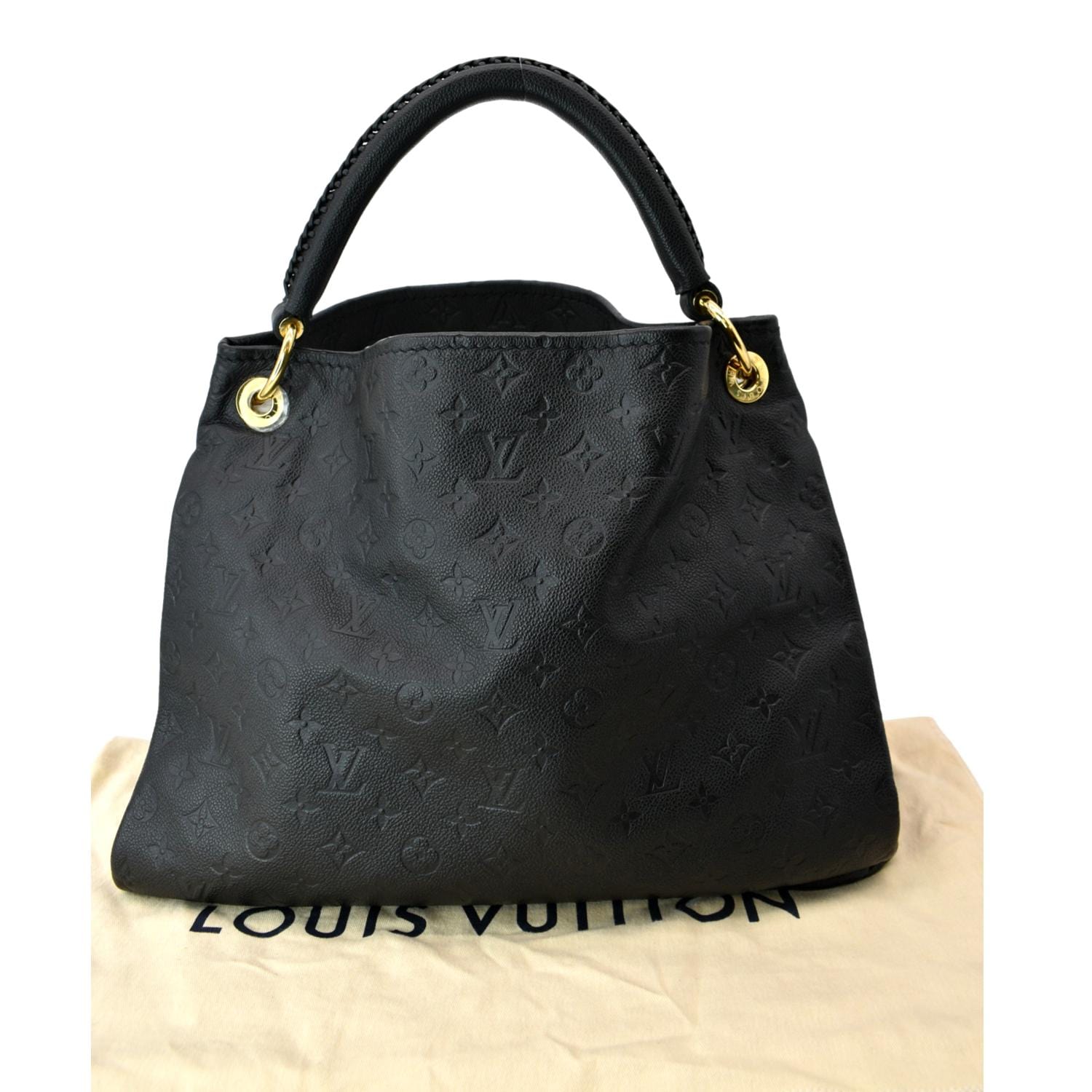 Louis Vuitton Monogram Empreinte Artsy MM - Black Hobos, Handbags