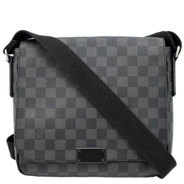 Louis Vuitton District PM Damier Graphite Messenger Bag-Front