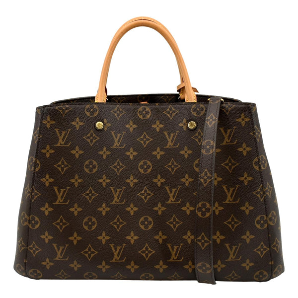Louis Vuitton Montaigne GM Monogram Canvas Shoulder Bag - Back