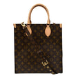 Louis Vuitton Sac Plat PM Monogram Tote Shoulder Bag - Front