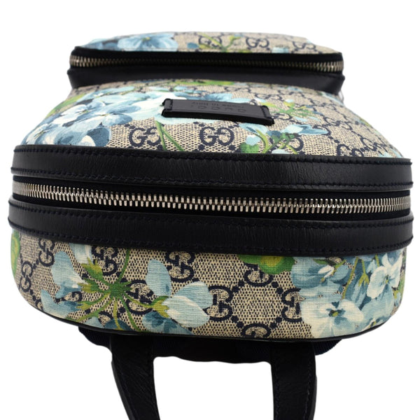 GUCCI Blooms GG Supreme Monogram Backpack Light Blue 546327