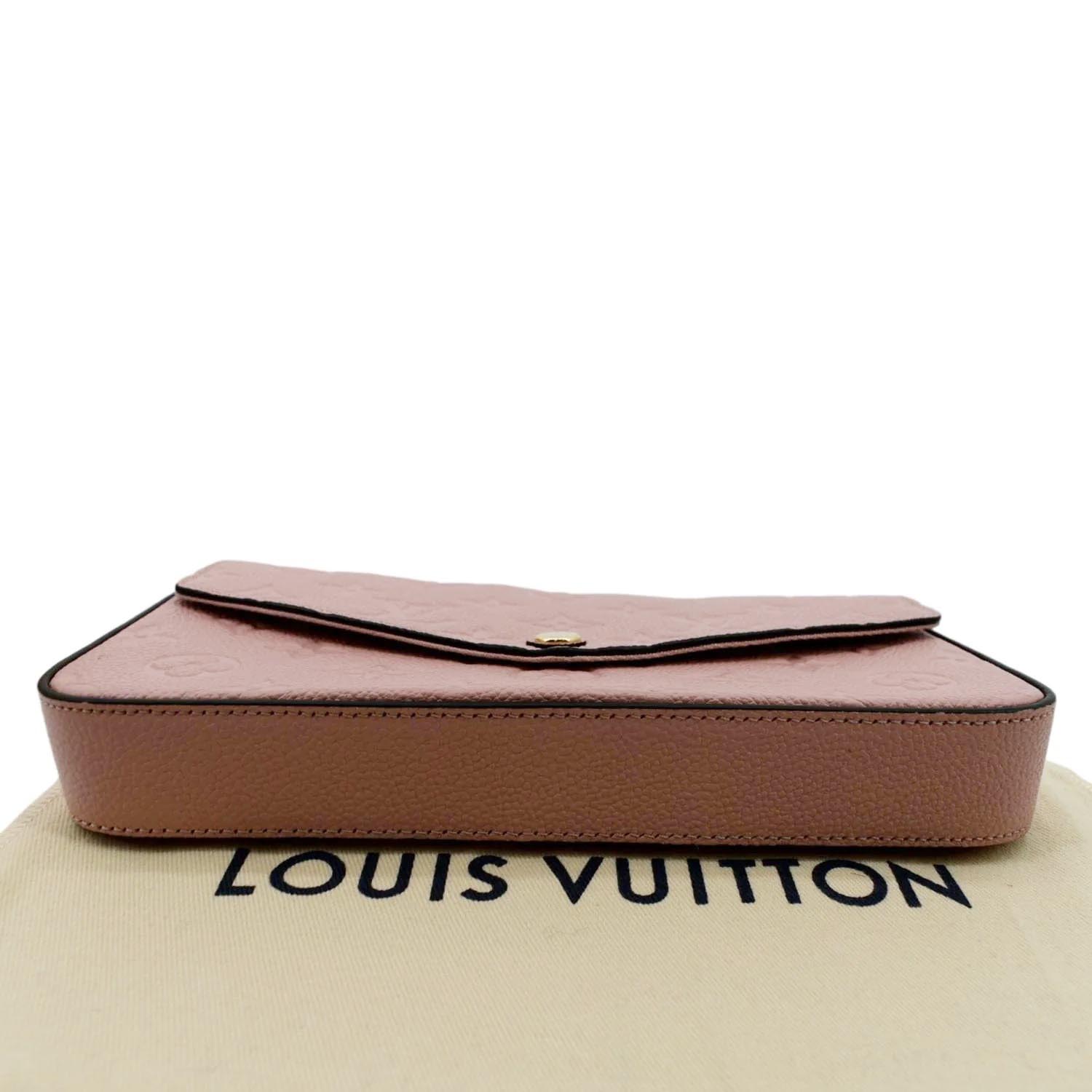 Louis Vuitton Empreinte Leather Crafty Felicie Pochette Wallet on Chain  Flap 860706