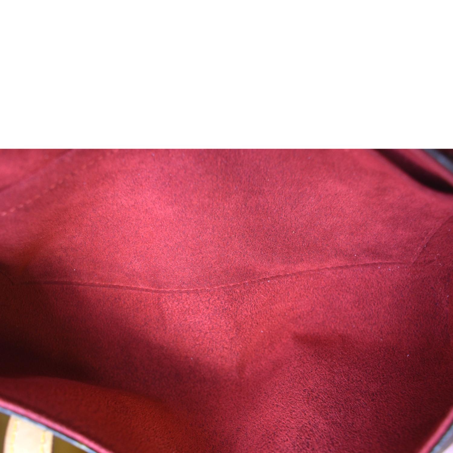LOUIS VUITTON Sonatine M51902 Monogram Brown Women's handbag Canvas