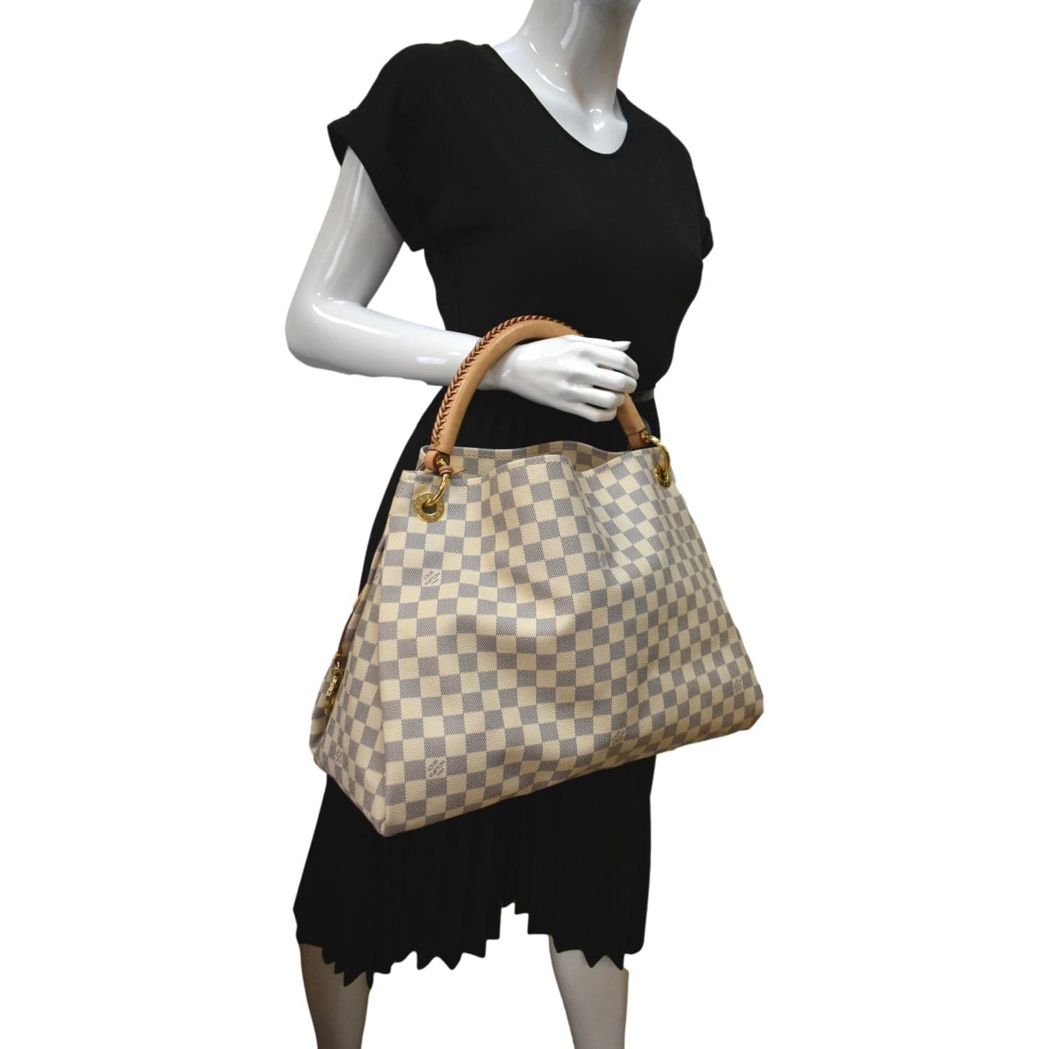 Artsy Louis Vuitton Handbags White Cloth ref.517200 - Joli Closet