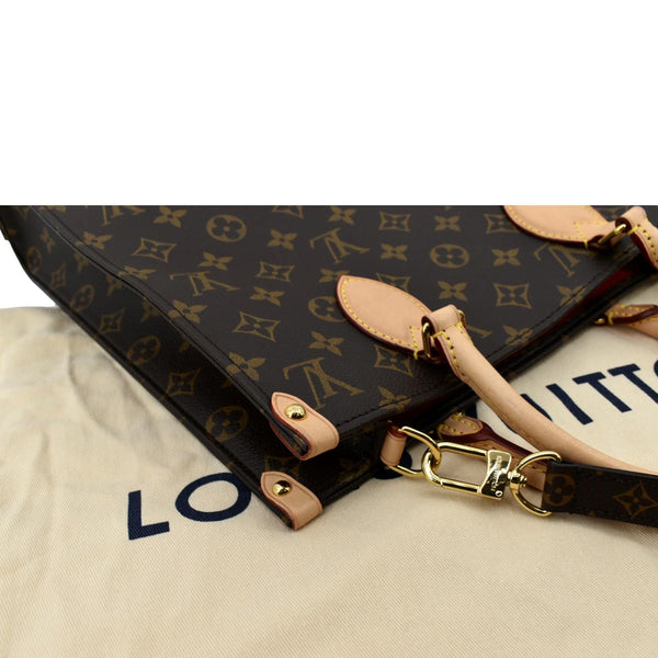 Louis Vuitton Sac Plat PM Monogram Tote Shoulder Bag - Top Right