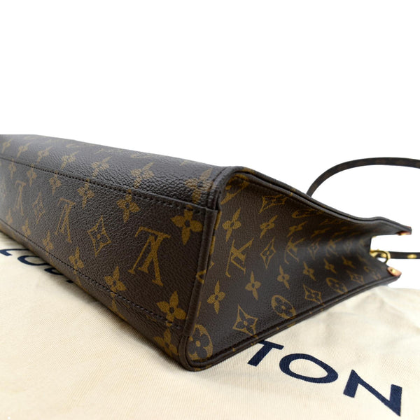 Louis Vuitton Sac Plat PM Monogram Tote Shoulder Bag - Bottom Right