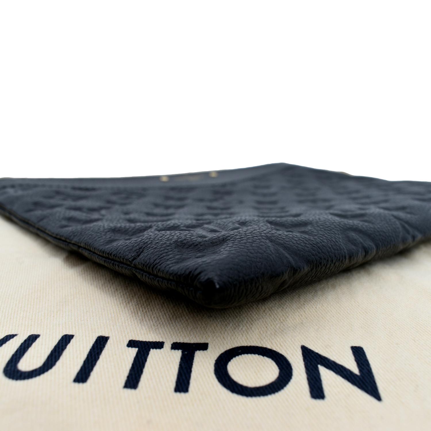 Louis Vuitton Daily Pouch (Black / Monogram)